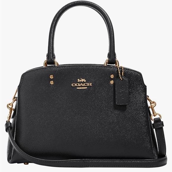 Coach Mini Lillie Carryall Black Shoulder Bag